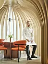 Chef Jeremy Chan of two-Michelin starred restaurant Ikoyi in London at Louis Vuitton Maison in Gangnam District, southern Seoul. [LOUIS VUITTON]