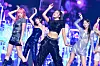 Girl group H1-KEY performs during the group's press showcase held Wednesday ahead of the release of its second EP ″Seoul Dreaming.″ [GLG]