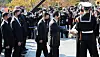 Prime Minister Chung Sye-kyun lays a wreath at the UN Memorial Cemetery in Busan on Wednesday during the Turn Toward Busan ceremony. Envoys from 22 countries that sent troops to aid South Korea in the war, or medical personnel, stand behind Chung to pay their tribute to the fallen soldiers in the cemetery. [SONG BONG-GEUN]