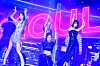 Girl group H1-KEY performs during the group's press showcase held Wednesday ahead of the release of its second EP ″Seoul Dreaming.″ [GLG]