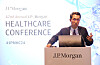 SK Biopharmaceuticals (SK Biopharm) CEO Lee Dong-hoon speaks during the 42nd J.P. Morgan Healthcare Conference in San Francisco, California, on Tuesday. [SK BIOPHARM]