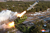 North Korea test-fires a new surface-to-sea 'Padasuri-6' missile on Wednesday, supervised by the regime’s leader Kim Jong-un, in a photo carried by its official Korean Central News Agency (KCNA) Thursday. [YONHAP]