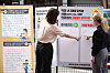 Staff of the civic organization Gabjil 119 survery on workpace harassment in Seoul on Oct. 14, 2021. [YONHAP]