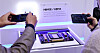 Samsung Electronics' next-generation high bandwidth memory (HBM4) is displayed at the 27th Semiconductor Exhibition held at Coex in Gangnam District, southern Seoul, on Oct. 22. [NEWS1]