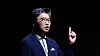 Huh Min-ho, CEO at CJ OnStyle, speaks at a virtual press event held on Wednesday to announce the launch of the new CJ OnStyle brand. [CJ ENM]