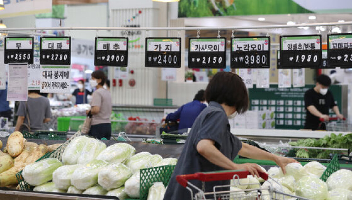 Korean Inflation Korean inflation at a 24-year high in July as most prices rise