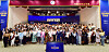 Global Korea Scholarship recipients pose for a photo during last year's farewell ceremony. [NATIONAL INSTITUTE FOR INTERNATIONAL EDUCATION]