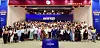 Global Korea Scholarship recipients pose for a photo during last year's farewell ceremony. [NATIONAL INSTITUTE FOR INTERNATIONAL EDUCATION]