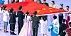 In subtitles, Beijing introduced the woman in question as being from Baishan, a city in northeastern Jilin Province. [SCREEN CAPTURE]