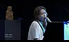 Lee Jin-ah performs on the piano, surrounded by statuettes known as Arhats, or louhan, in Buddism, which refers to those who gained enlightenment. [SOMETIMES LUCKY]