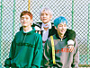 Members Chen, Baekhyun and Xiumin of boy band Exo [SM ENTERTAINMENT]