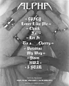 Tracklist of CL's upcoming album ″Alpha″ [VERY CHERRY]