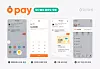 Screen grabs showing how users can send money to others via Danggeun Pay. [DANGGEUN MARKET]