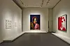 From left, polaroid photos, 'Ladies and Gentlemen (1975)' and 'Self-Portrait (1967)' [FONDATION LOUIS VUITTON & THE ANDY WARHOL FOUNDATION FOR VISUAL ARTS INC.]