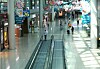 The duty-free store section located in Terminal 1 of Incheon International Airport is empty as the number of customers drops from the coronavirus pandemic. [NEWS1]