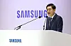 Han Jong-hee, Samsung Electronics vice chairman, during the general shareholder meeting held Wednesday in Suwon, Gyeonggi. [JOINT PRESS CORPS]