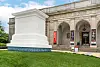 'Public Figures,' Do Ho Suh, 2024, in front of the National Museum of Asian Art, Smithsonian Institution. Courtesy the artist and Lehmann Maupin, New York, Seoul, and London. Photo by Colleen Dugan.