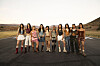 The final 10 contestants of HYBE's global girl group audition program ″The Debut: Dream Academy″ [HYBE X GEFFEN RECORDS]