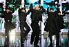 Boy band One Pact performs its debut lead track ″Must Be Nice″ during a press showcase held Thursday in southern Seoul ahead of the band's debut. [NEWS1]