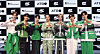 Boy band ATBO poses during a showcase event on Wednesday to promote its debut. [IST ENTERTAINMENT]
