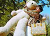 Italian luxury fashion brand Gucci recently released a collection in collaboration with Kai of boy band Exo. The collection includes some 70 teddy bear-printed women and men clothing and accessories. . [GUCCI]