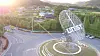 The iconic Face the Future structure near the school’s entrance, which symbolizes UNIST’s vision to contribute to the prosperity of humankind and illuminate the world with scientific and technological advances. [YONHAP]
