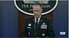 Defense Department Press Secretary Brig. Gen. Pat Ryder is seen holding a daily press briefing at the Pentagon in Washington on Thursday. [YONHAP]