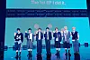 Boy band IDID poses for photos during its debut showcase for its first EP, “I did it.,” held at Yes24 Live Hall in eastern Seoul on Sept. 15. [STARSHIP ENTERTAINMENT]