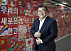 Oracle Korea Managing Director Kim Sung-ha poses for a photo after an interview with the Korea JoongAng Daily at the tech giant's office in southern Seoul on Tuesday. [PARK SANG-MOON]