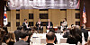 From left, American Chamber of Commerce in Korea Chairman James Kim, Minister of Foreign Affairs Park Jin and U.S. Ambassador to Korea Philip Goldberg onstage at a luncheon event on Tuesday, commemorating the 70th anniversary of Korea's bilateral alliance with the United States. [AMERICAN CHAMBER OF COMMERCE IN KOREA]