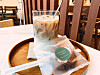 A cup of coffee with a vegan cookie at Warm Harue near Korea University in Seongbuk District, central Seoul [ISABELLE PIA SISON]