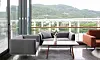 A house located in Yangpyeong, Gyeonggi is used for Airbnb accommodation. Its living room features a table and sofas from Megong. [MEGONG]
