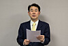 Jeong Eun-bo, Korea’s chief negotiator for the 11th Special Measures Agreement, announces the results of a new defense cost-sharing deal with the United States Wednesday in Seoul. [FOREIGN MINISTRY]