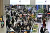 Incheon International Airport Terminal 1 bustles with travelers on Tuesday. [YONHAP]