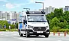 Hyundai Motor’s Level 3 autonomous bus, dubbed the RoboShuttle, pictured, will begin a pilot run in Sejong from Aug. 9 through Sept. 30. The partially autonomous bus can perceive surroundings and drive on its own under certain circumstances. It will operate on a 6.1-kilometer (3.8-mile) route in the city on an on-demand basis in collaboration with local mobility service Shucle. [HYUNDAI MOTOR]
