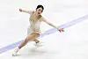 Lee Hae-in skates during the women's singles event at the 2023 Korean Figure Skating Championships at Uijeongbu Indoor Ice Rink in Uijeongbu, Gyeonggi on Jan. 8. [NEWS1]