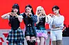 Girl group Baby DONT Cry poses for photos during a showcase for the release of its first single, “F Girl,” at Blue Square in central Seoul on June 23. [DANIELA GONZALEZ PEREZ]