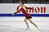 Kim Ye-lim performs during the women's free program at the ISU Four Continents Figure Skating Championships in Tallinn, Estonia on Sunday. Kim eventually won the bronze medal. [XINHUA/YONHAP]
