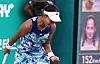 Korea's Back Da-yeon celebrates after defeating Latvia's Jelena Ostapenko in a round-of-32 match in the singles tournament at the 2023 Hana Bank Korea Open in Seoul on Tuesday. [NEWS1]
