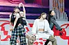 Girl group Baby DONT Cry performs lead track “F Girl” during a showcase for the release of its first single, “F Girl,” at Blue Square in central Seoul on June 23. [DANIELA GONZALEZ PEREZ]