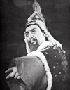 North Korean actor Hwang Chul who played Admiral Yi Sun-shin on stage. [HUNGARIAN EMBASSY]