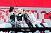 Girl group Baby DONT Cry performs “Bet You’ll Regret It” during a showcase for the release of its first single, “F Girl,” at Blue Square in central Seoul on June 23. [DANIELA GONZALEZ PEREZ]