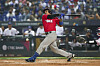 Ruben Tejada of Panama in action during a game against Taiwan in the World Baseball Classic at Taichung Stadium in Taichung, Taiwan on Wednesday.  [EPA/YONHAP]