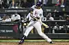 Taiwan's Wu Nien-Ting hits a two-run home run against Panama during a Pool A game in the World Baseball Classic at Taichung Stadium in Taichung, Taiwan on Wednesday. [AP/YONHAP]