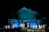 A highlight scene from ″Garden of Gods,″ is being performed on Friday in Taereung, Nowon District in northern Seoul, to signal the start of this year's Joseon Royal Tombs Festival. [KOREA CULTURAL HERITAGE FOUNDATION]