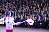 Prime Minister Han Duck-soo, center, attends a ceremony celebrating the National Foundation Day held at the Sejong Center in Seoul on Tuesday. [YONHAP]