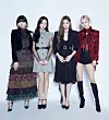 Girl group Blackpink poses for a photo for an online press conference held on Oct. 2 after the release of its first full-length album. [YG ENTERTAINMENT]