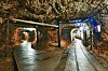 Tracks inside the Sado mine in Niigata Prefecture, Japan. [YONHAP]