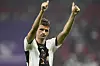 Germany's Thomas Mueller reacts after the World Cup group E soccer match between Costa Rica and Germany at the Al Bayt Stadium in Al Khor , Qatar, Thursday. [AP/YONHAP]