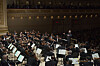 This image released by Carnegie Hall shows Kirill Petrenko, chief conductor of the Berlin Philharmonic, leading the orchestra at Carnegie Hall on Nov. 17, 2024, in New York. [AP/YONHAP]